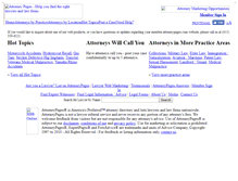 Tablet Screenshot of member.attorneypages.com